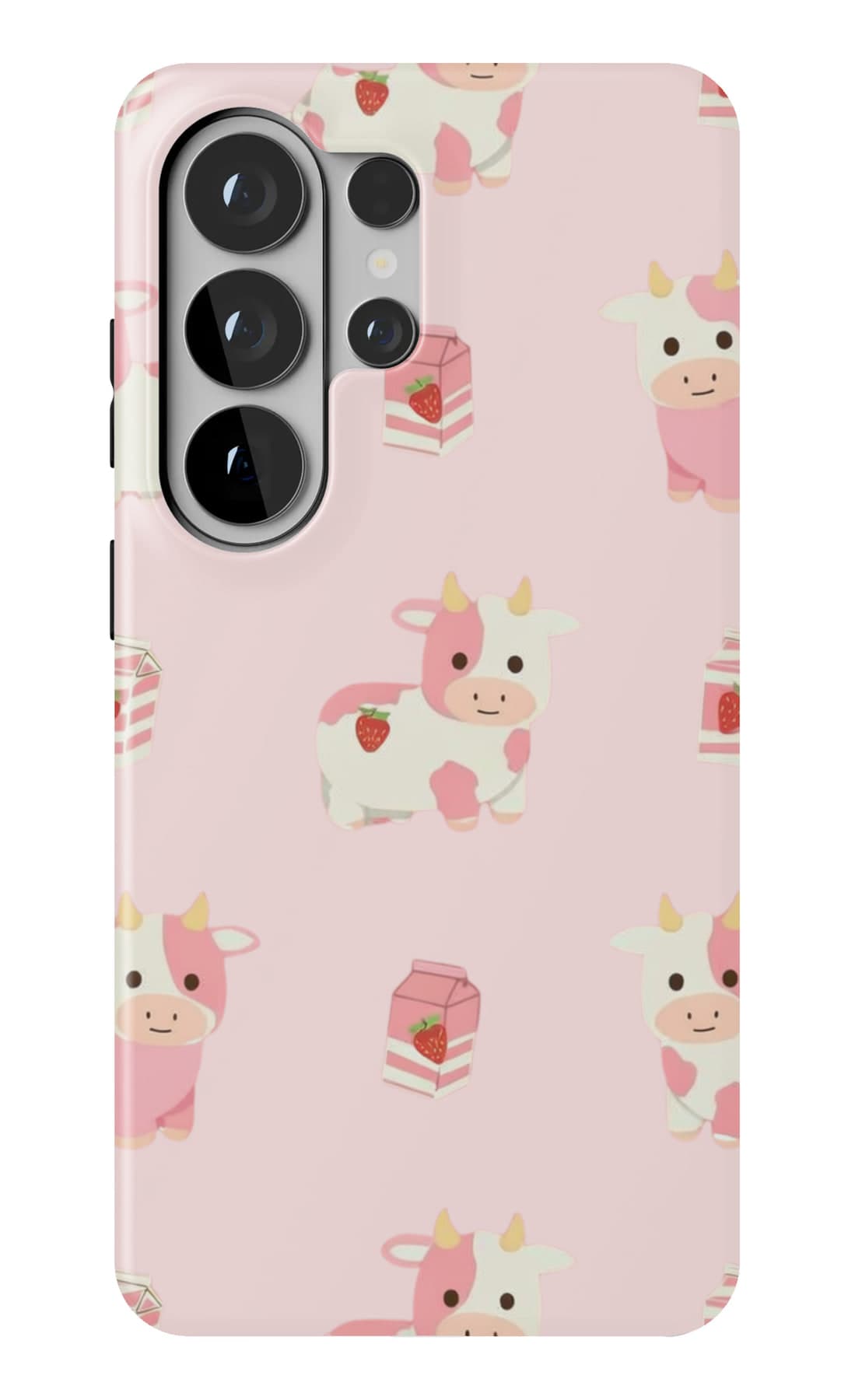 Little pigs and jam jars on pink. Shown on a Galaxy.