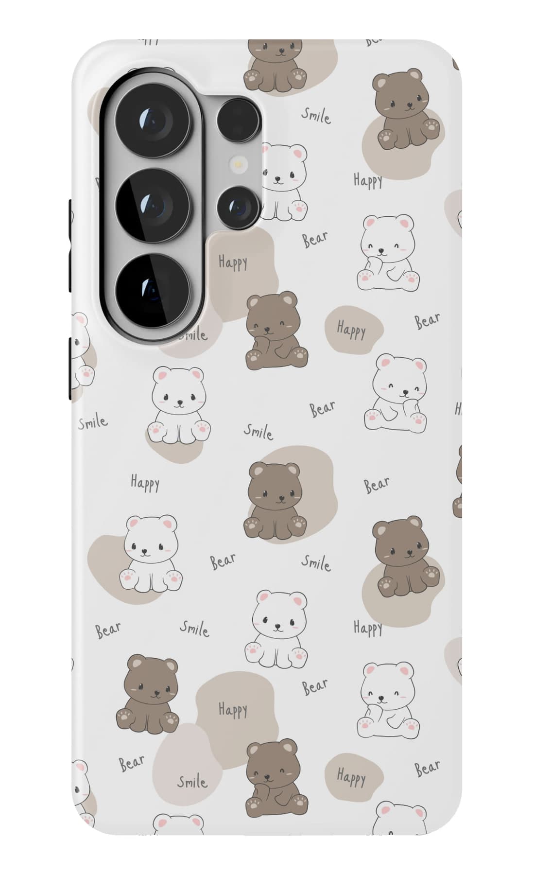 Bears sketched loosely on white. Shown on a Galaxy.