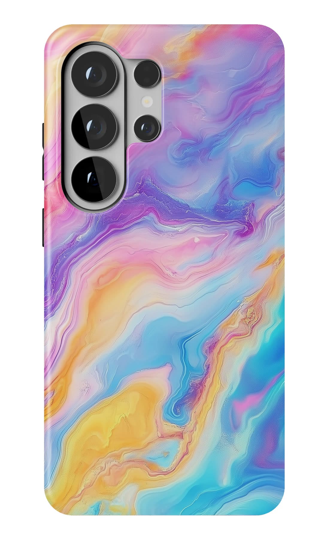 A full spectrum poured across the surface. Shown on a Galaxy.