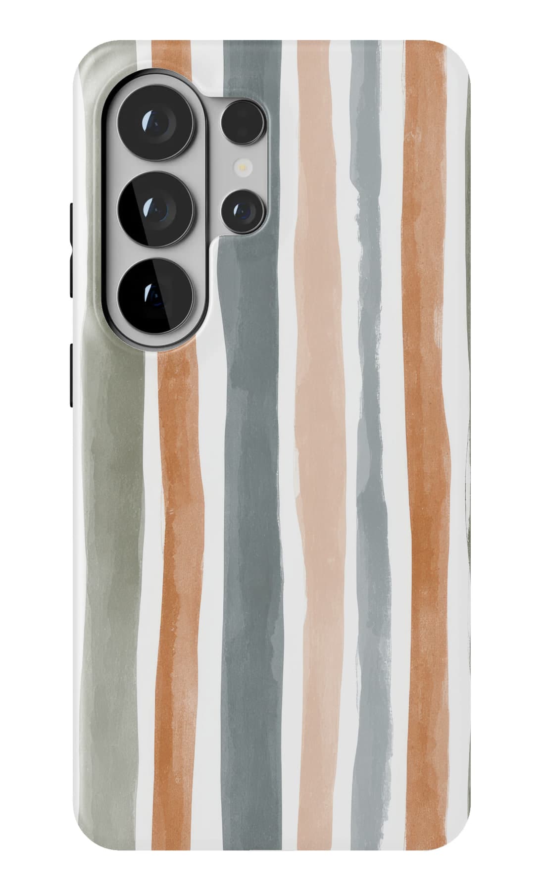 Muted sage and cream, torn by hand. Shown on a Galaxy.